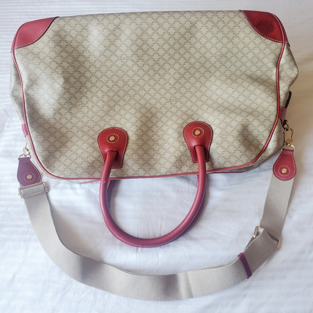 Celine travel bag with shoulder bag